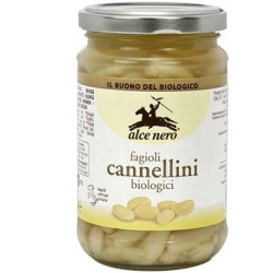 FAGIOLI CANNELLINI LESSATI BIO 300 G