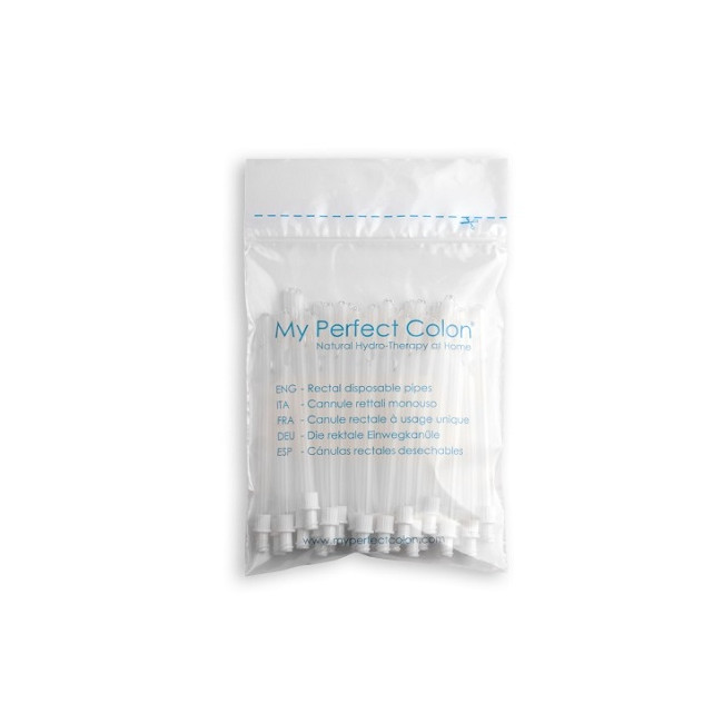 CANNULA RETTALE MONOUSO RICAMBIO MY PERFECT COLON 30 PEZZI CANNULA RETTALE MONOUSO RICAMBIO MY PERFECT COLON 30 PEZZI