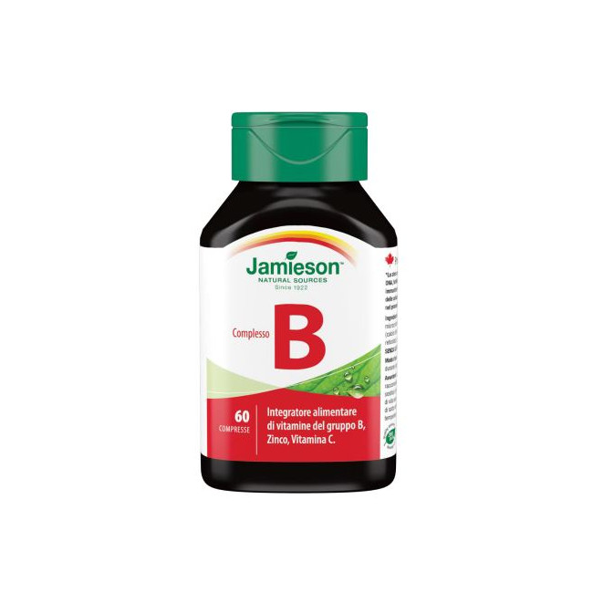 COMPLESSO B JAMIESON 60 COMPRESSE COMPLESSO B JAMIESON 60 COMPRESSE