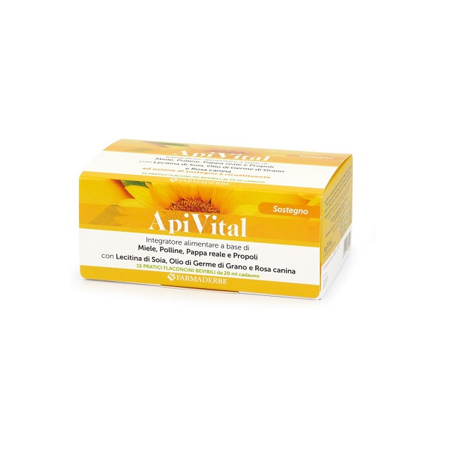 APIVITAL 15 FLACONCINI DA 20 ML 300 ML APIVITAL 15 FLACONCINI DA 20 ML 300 ML