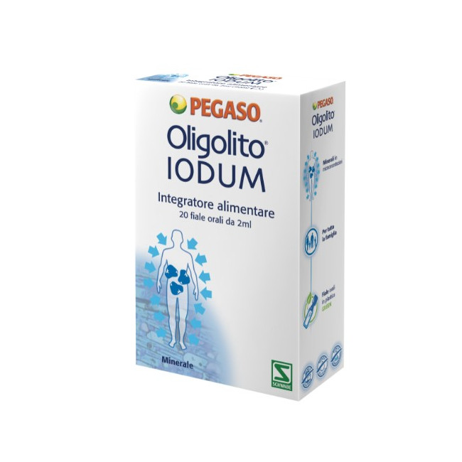 PEGASO OLIGOLITO IODUM 20 FIALE PEGASO OLIGOLITO IODUM 20 FIALE