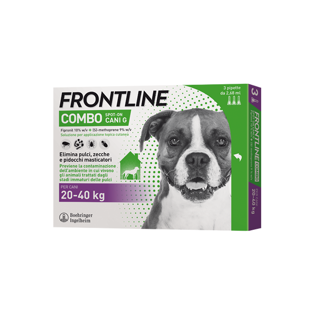 FRONTLINE COMBO*3PIP 20-40KG C FRONTLINE COMBO*3PIP 20-40KG C