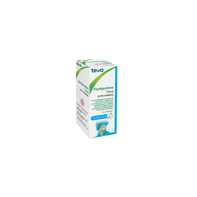 FLURBIPROFENE TE*COLLUT 160ML FLURBIPROFENE TE*COLLUT 160ML