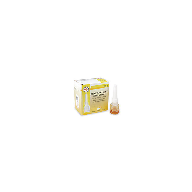 GLICEROLO SELLA*6CONT 2,25G GLICEROLO SELLA*6CONT 2,25G
