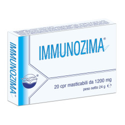 IMMUNOZIMA 20 COMPRESSE MASTICABILI DA 1200 MG