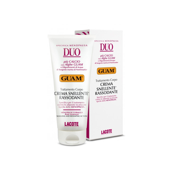 GUAM DUO CREMA SNELLENTE SPECIFICA PER LA MENOPAUSA 200 ML GUAM DUO CREMA SNELLENTE SPECIFICA PER LA MENOPAUSA 200 ML
