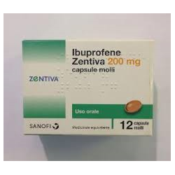 IBUPROFENE ZEN*12CPS MOL 200MG