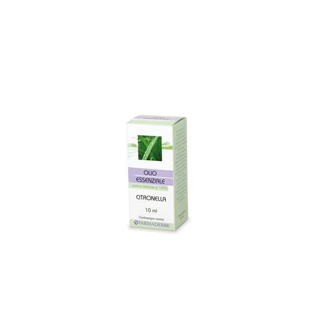FARMADERBE OLIO ESSENZIALE CITRONELLA 10 ML FARMADERBE OLIO ESSENZIALE CITRONELLA 10 ML