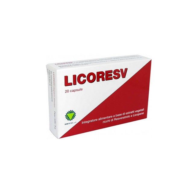 BIOTEMA LICORESV 20 CAPSULE