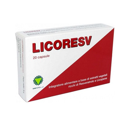 BIOTEMA LICORESV 20 CAPSULE