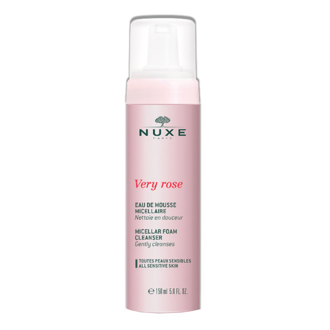 NUXE VERY ROSE MOUSSE LEGGERA DETERGENTE 150 ML NUXE VERY ROSE MOUSSE LEGGERA DETERGENTE 150 ML