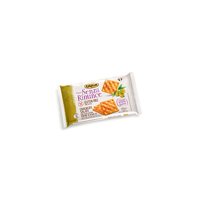 GUSTO SENZA RINUNCE CRACKERS SALATI CON OLIO EXTRAVERGINE DI OLIVA 2% 200 G GUSTO SENZA RINUNCE CRACKERS SALATI CON OLIO EXTRAVERGINE DI OLIVA 2% 200 G