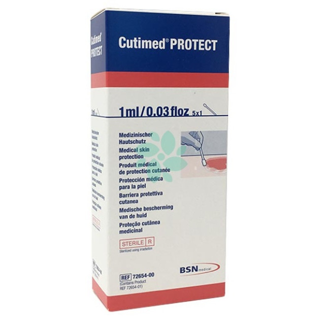 BARRIERA PROTETTIVA CUTIMED PROTECT APPLICATORE IMPREGNATO 5 PEZZI BARRIERA PROTETTIVA CUTIMED PROTECT APPLICATORE IMPREGNATO 5 PEZZI