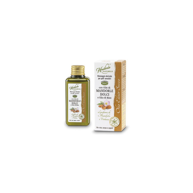 OLIO ELISIR SECCO ALL'OLIO DI MANDORLA E VERBENA OLIO ELISIR SECCO ALL'OLIO DI MANDORLA E VERBENA