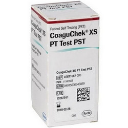 STRISCE REATTIVE PER DISPOSITIVO AUTODIAGNOSTICO COAGUCHEK XS PT TEST 24 PEZZI