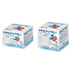 BENDA IN COTONE PRONTEX FIXA TAPE M 10 X 3,8 CM BIANCO