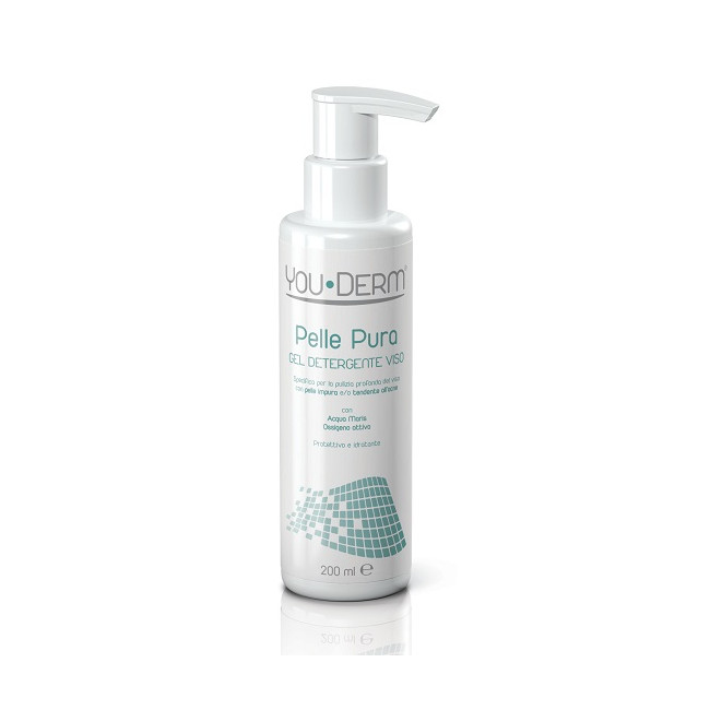 You-Derm Pelle Pura Gel Detergente Viso 100ml You-Derm Pelle Pura Gel Detergente Viso 100ml