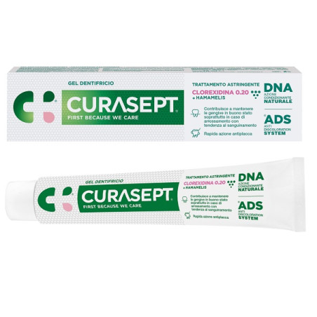 CURASEPT GEL DENTIFRICIO ADS DNA TRATTAMENTO ASTRINGENTE 75 ML