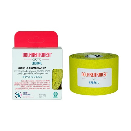 DOLAREN KINESI EMULGEL CEROTTO TERAPEUTICO GIALLO CM 5X5 M IN ROTOLO DOLAREN KINESI EMULGEL CEROTTO TERAPEUTICO GIALLO CM 5X5 M IN ROTOLO