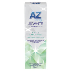 AZ 3D WHITE ILLUMINANTE WHITE EXPLOSION DENTIFRICIO 50 ML