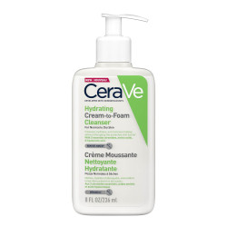CERAVE CREAM TO FOAM CLEANSER 236 ML