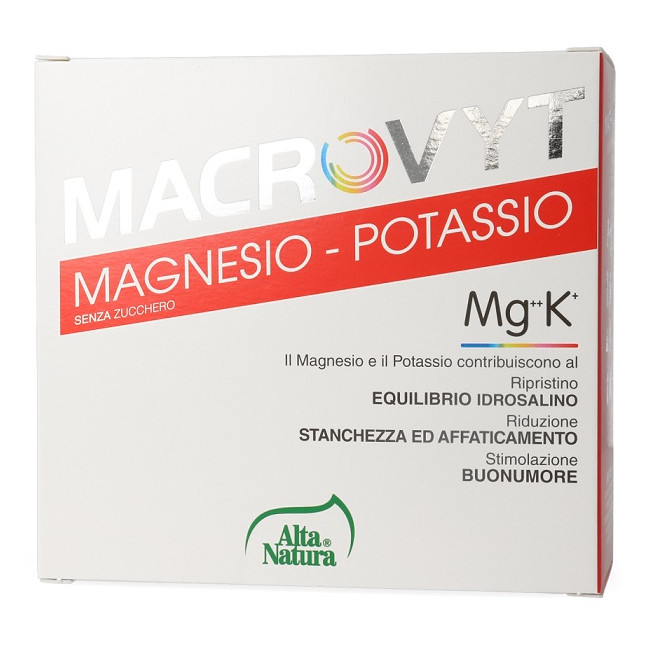 MACROVYT MAGNESIO/POTASSIO 18 BUSTINE MACROVYT MAGNESIO/POTASSIO 18 BUSTINE