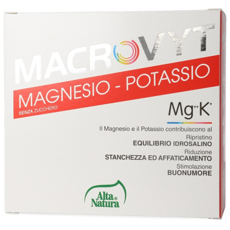 MACROVYT MAGNESIO/POTASSIO 18 BUSTINE