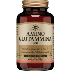 AMINO GLUTAMMINA 500 50 CAPSULE VEGETALI