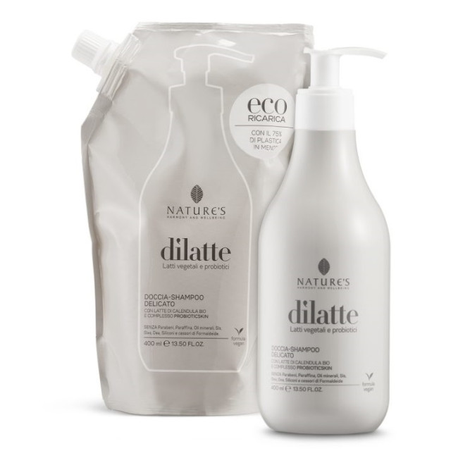 NATURES DILATTE DOCCIASHAMPOO 400 ML NATURES DILATTE DOCCIASHAMPOO 400 ML