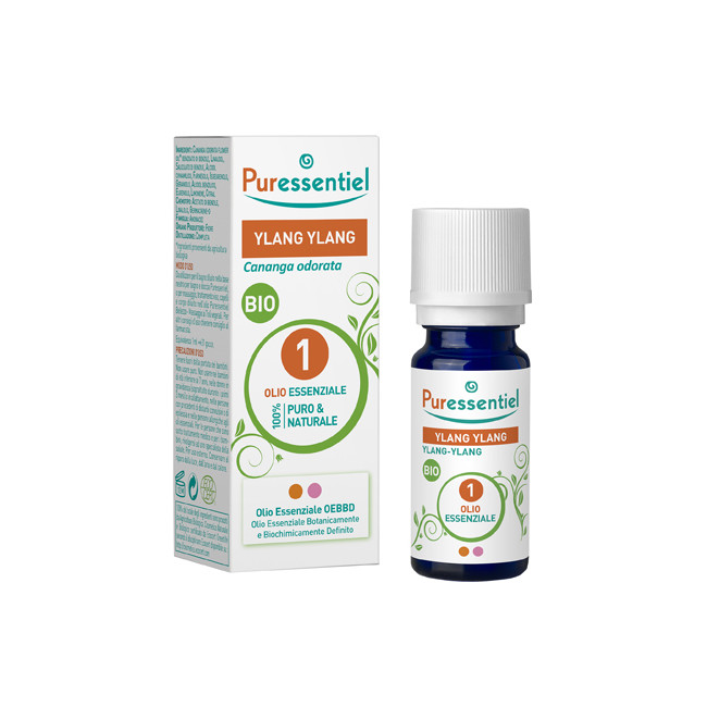 PURESSENTIEL OLIO ESSENZIALE YLANG YLANG BIO 5 ML PURESSENTIEL OLIO ESSENZIALE YLANG YLANG BIO 5 ML