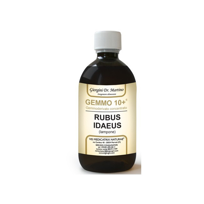 GEMMO 10+ GEMMODERIVATO CONCENTRATO LIQUIDO ANALCOLICO RUBUS IDEAUS LAMPONE 500 ML GEMMO 10+ GEMMODERIVATO CONCENTRATO LIQUIDO ANALCOLICO RUBUS IDEAUS LAMPONE 500 ML