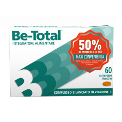 Confezione convenienza da 60 compresse di Betotal classico integratore di vitamine B