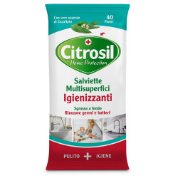 CITROSIL SALVIETTE IGIENIZZANTI EUCALIPTO 40 PEZZI
