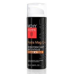 Vichy Homme Hydra Mag C + Trattamento Idratante Anti-Fatica Viso + Occhi 50ml