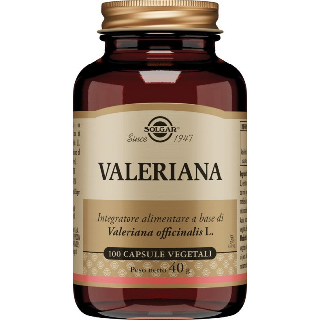 VALERIANA 100 CAPSULE VEGETALI VALERIANA 100 CAPSULE VEGETALI