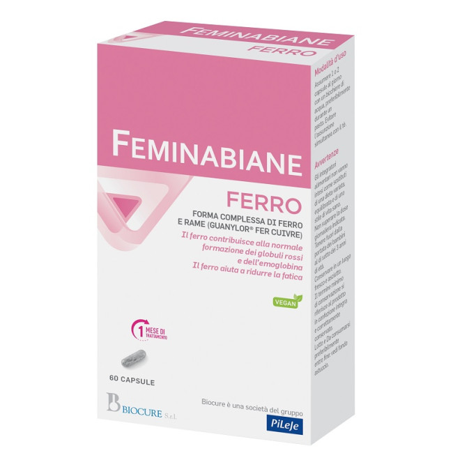 FEMINABIANE FERRO 60 CAPSULE FEMINABIANE FERRO 60 CAPSULE