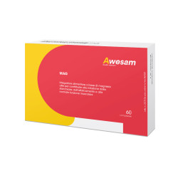 Awesam Mag Integratore Con Sali Di Magnesio 60 Compresse