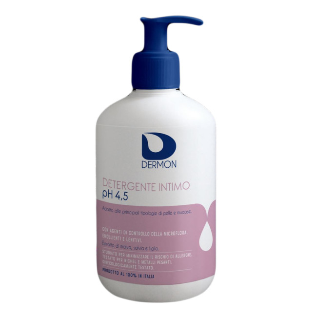 DERMON DETERGENTE INTIMO USO FREQUENTE PH 4,5 500 ML DERMON DETERGENTE INTIMO USO FREQUENTE PH 4,5 500 ML