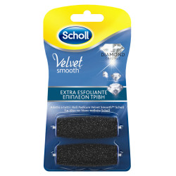 Dr Sholl Velvet Soft Express Piedi Ricariche Roll 2 Ricambi