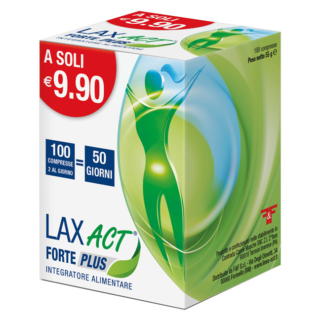 LAX ACT FORTE PLUS 100 COMPRESSE LAX ACT FORTE PLUS 100 COMPRESSE