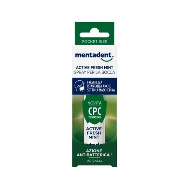 MENTADENT ACTIVE FRESH MINT 15 ML MENTADENT ACTIVE FRESH MINT 15 ML