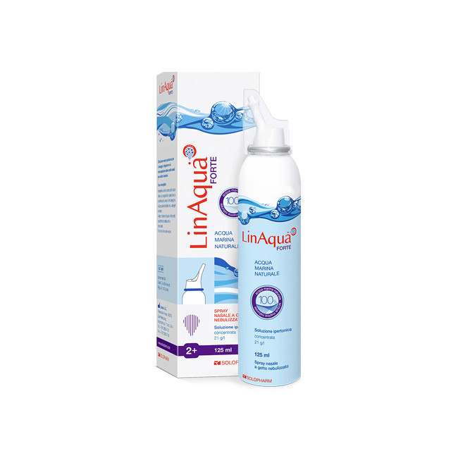 SOLUZIONE SPRAY IPERTONICA NASALE LINAQUA FORTE 125 ML SOLUZIONE SPRAY IPERTONICA NASALE LINAQUA FORTE 125 ML