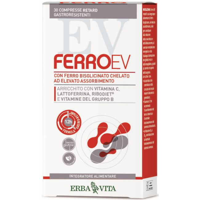 FERRO EV RETARD 30 COMPRESSE FERRO EV RETARD 30 COMPRESSE