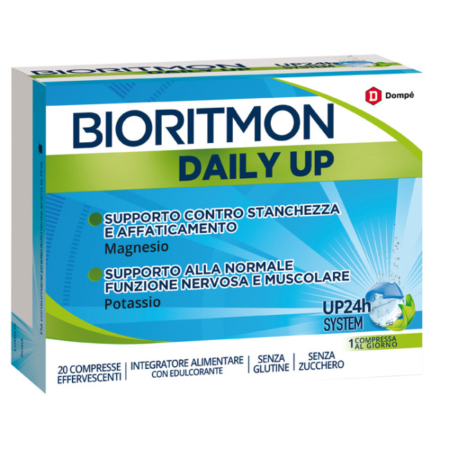 BIORITMON DAILY UP 20 COMPRESSE SENZA ZUCCHERO BIORITMON DAILY UP 20 COMPRESSE SENZA ZUCCHERO