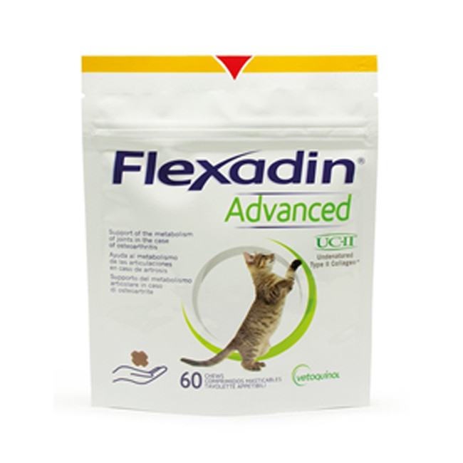 FLEXADIN ADVANCED GATTO TUTTE LE TAGLIE BUSTA DA 30 TAVOLETTE APPETIBILI MASTICABILI FLEXADIN ADVANCED GATTO TUTTE LE TAGLIE BUSTA DA 30 TAVOLETTE APPETIBILI MASTICABILI