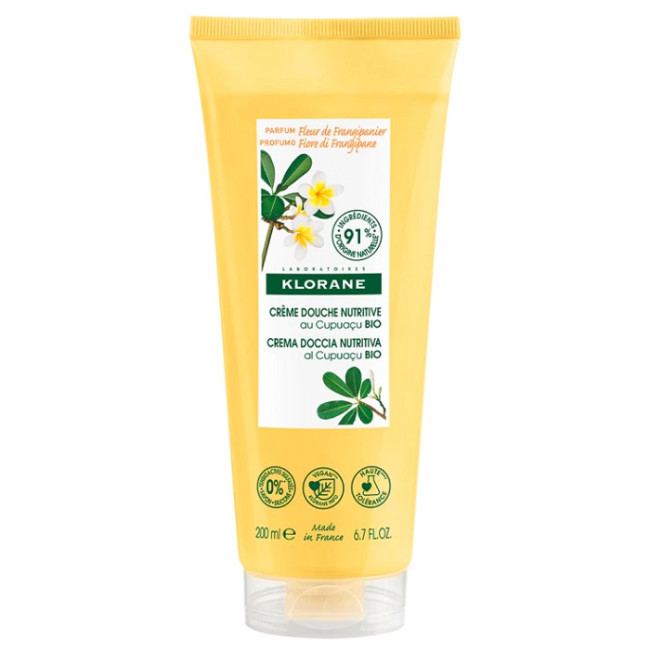 KLORANE CREMA DOCCIA FIORE DI FRANGIPANE 200 ML KLORANE CREMA DOCCIA FIORE DI FRANGIPANE 200 ML