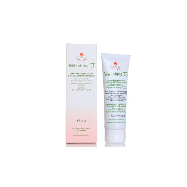 Vea Intimo Tt Crema Per L'Igiene Intima E Per Una Detersione Delicata 75ml Vea Intimo Tt Crema Per L'Igiene Intima E Per Una Detersione Delicata 75ml