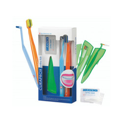 CURAPROX ORTHO KIT 1 SET COMPOSTO DA CS 5460 ORTHO+CS 1009 SINGLE+CPS ORTHO POCKET SET+ORTHO WAX