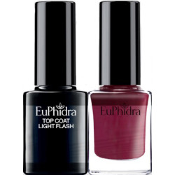 EUPHIDRA SMALTO SEMIPERM+TOP COAT LIGHT PROTETTIVO SP01 10 ML