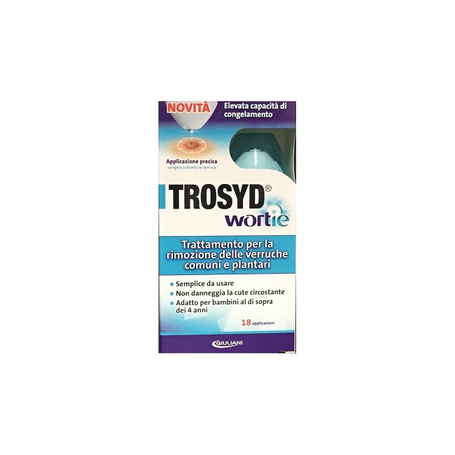 TROSYD WORTIE CRIOGENIZZANTE VERRUCHE COMUNI/PLANTARI TROSYD WORTIE CRIOGENIZZANTE VERRUCHE COMUNI/PLANTARI